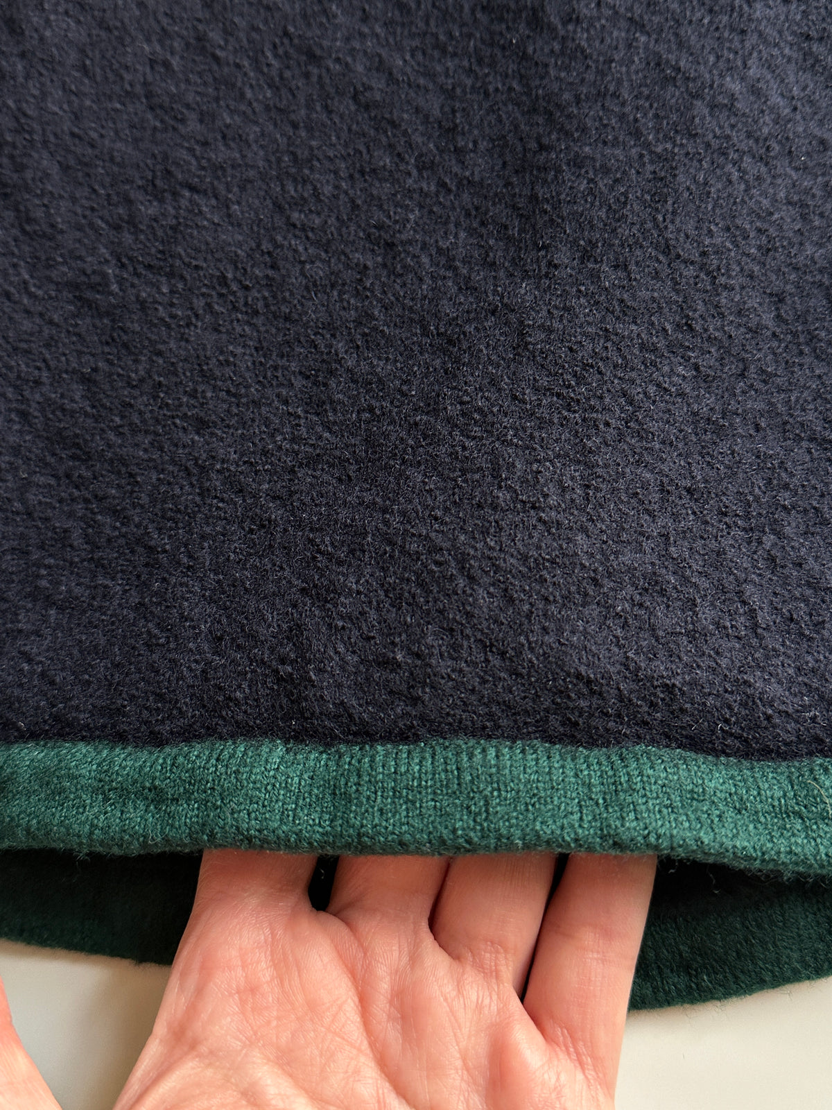 Iceberg Wool Flared Skirt