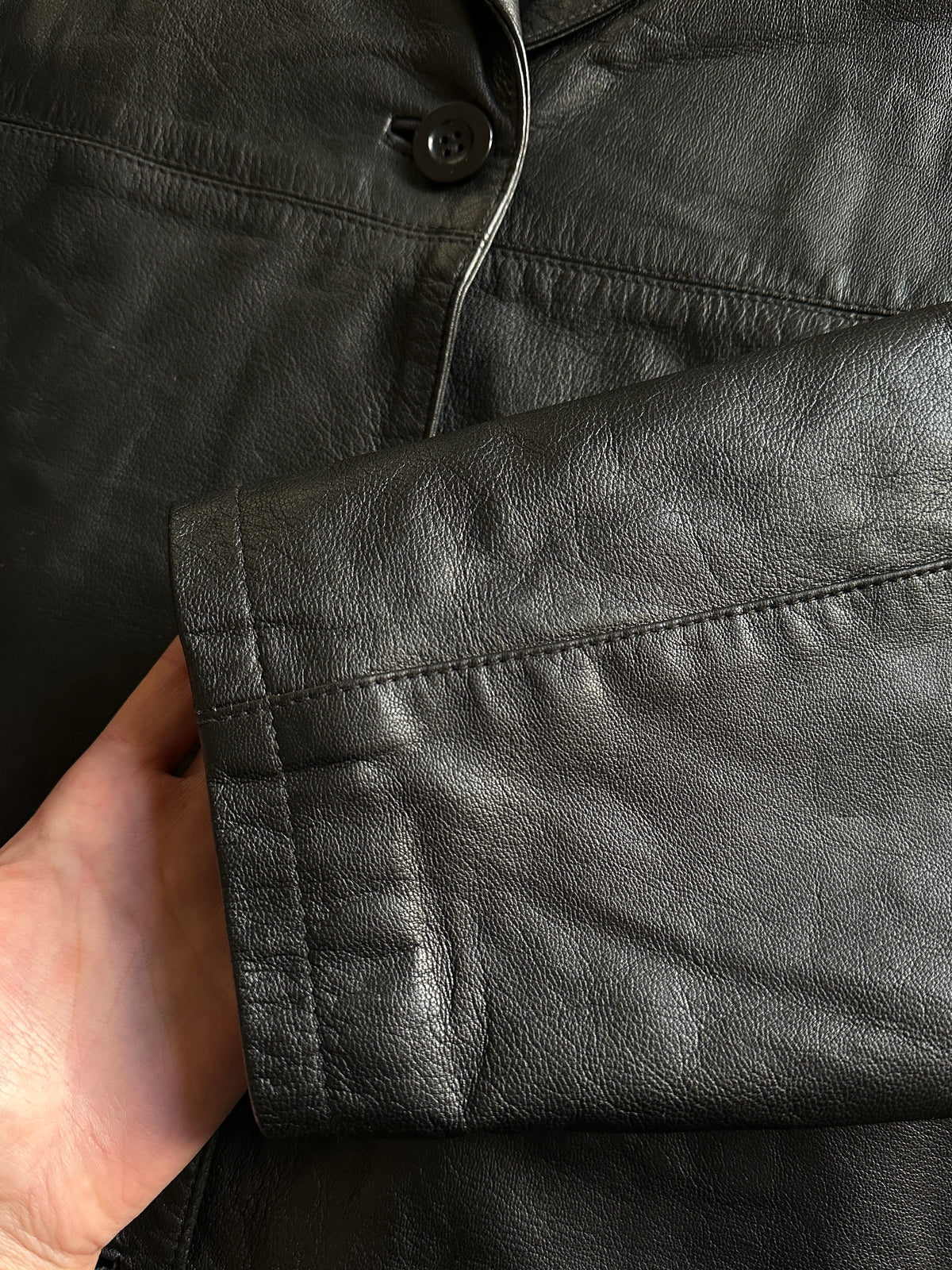 Black Leather Classic Jacket