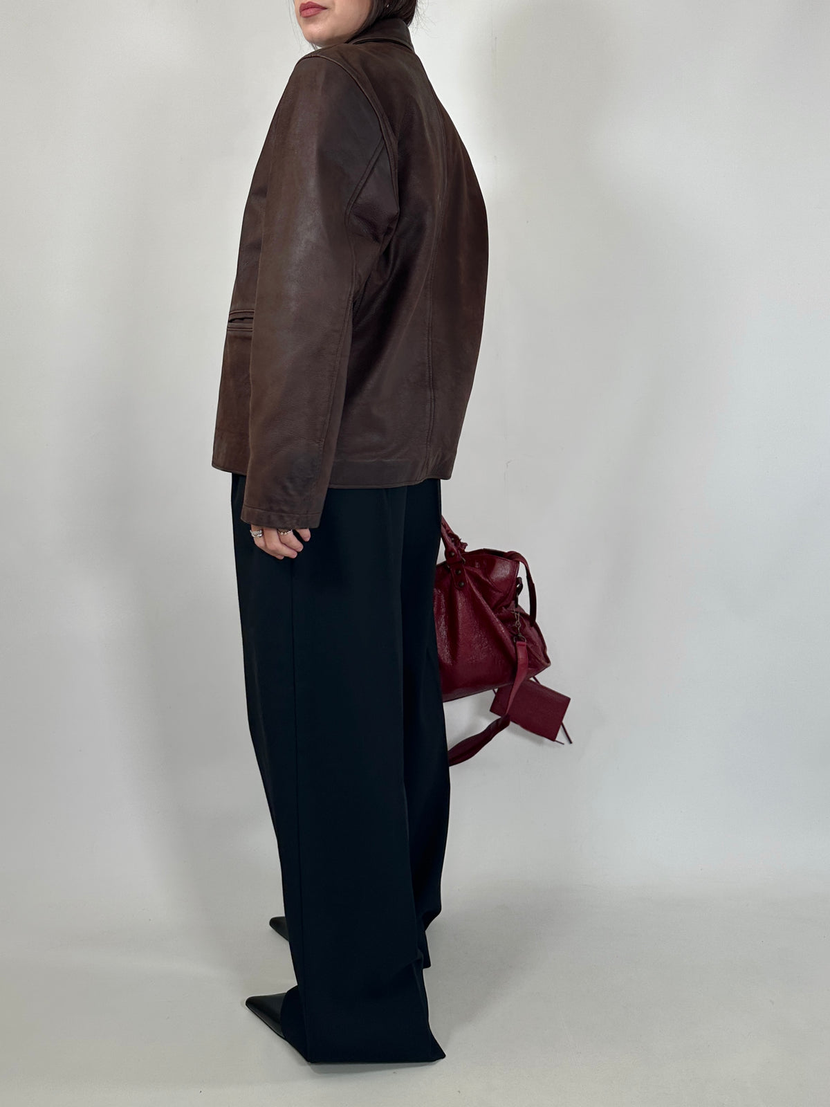Bomboogie Nabuck Leather Jacket