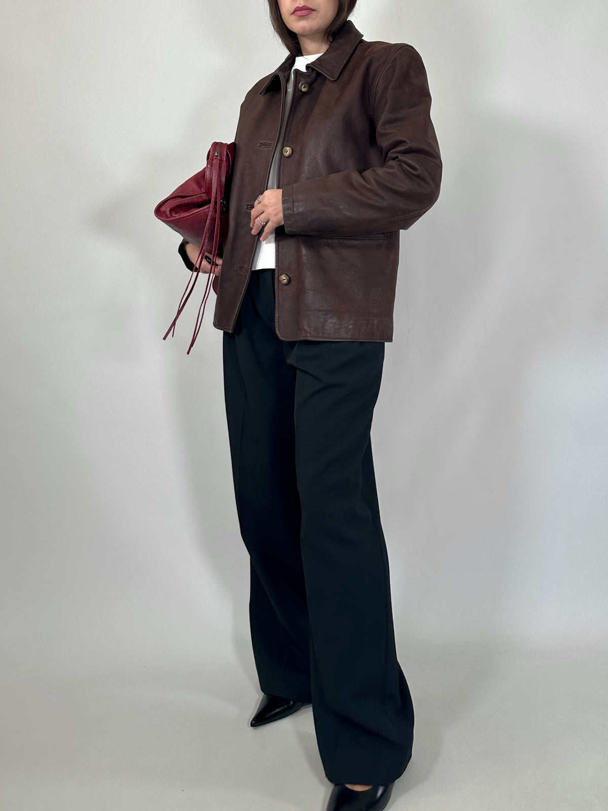 Bomboogie Nabuck Leather Jacket